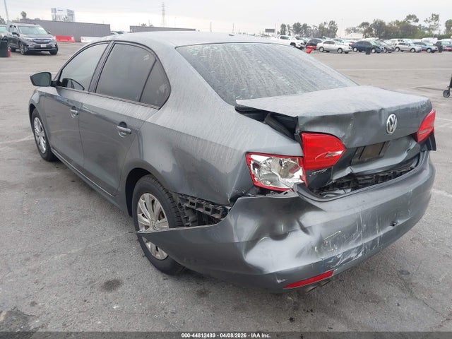 44812489 :رقم المزاد ، 3VW2K7AJ4EM230046 vin ، 2014 Volkswagen Jetta 2.0l S مزاد بيع