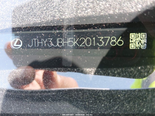 Продажа на аукционе авто 2019 Lexus Ux 200, vin: JTHY3JBH5K2013786, номер лота: 44812501