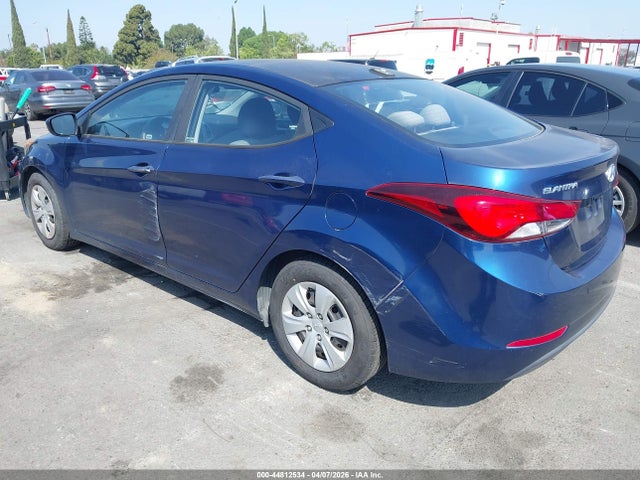 5NPDH4AE6GH685257 Hyundai ELANTRA SE