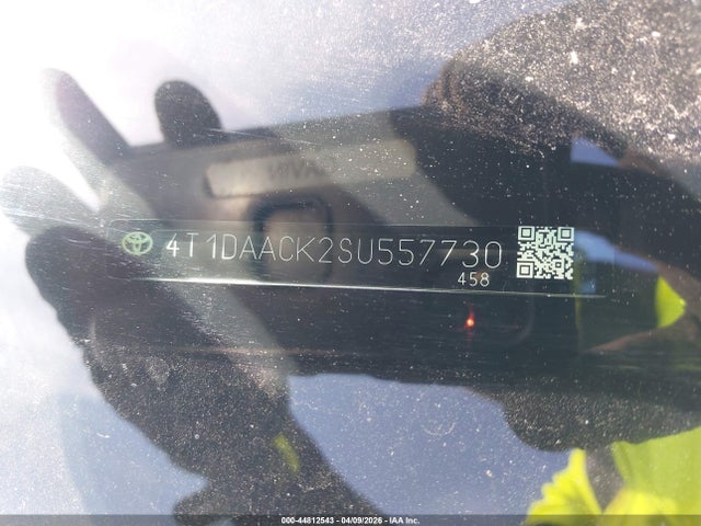 Продажа на аукционе авто 2025 Toyota Camry Se, vin: 4T1DAACK2SU557730, номер лота: 44812543