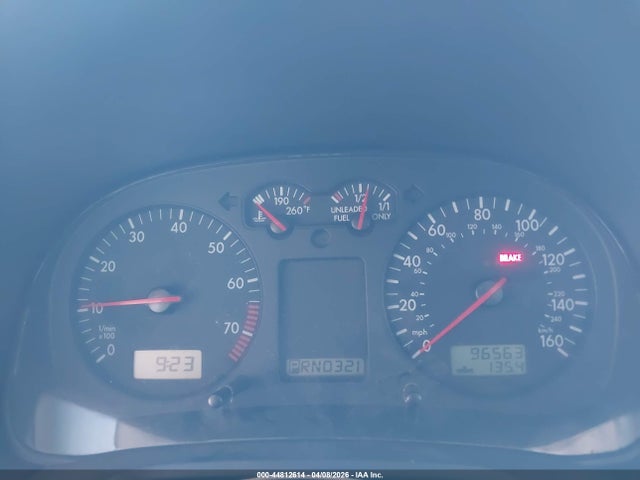 Продажа на аукционе авто 2001 Volkswagen Jetta Gls, vin: 3VWSK69M01M218544, номер лота: 44812614