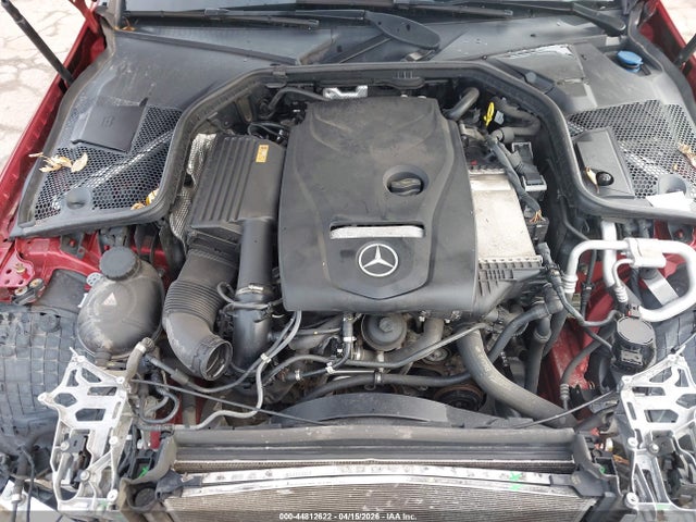 44812622 :رقم المزاد ، 55SWF4KB2HU218998 vin ، 2017 Mercedes-benz C 300 4matic مزاد بيع