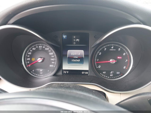 44812622 :رقم المزاد ، 55SWF4KB2HU218998 vin ، 2017 Mercedes-benz C 300 4matic مزاد بيع