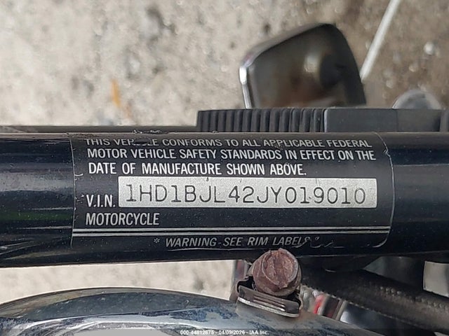 Продаж на аукціоні авто 1988 Harley-davidson Flstc, vin: 1HD1BJL42JY019010, номер лоту: 44812675