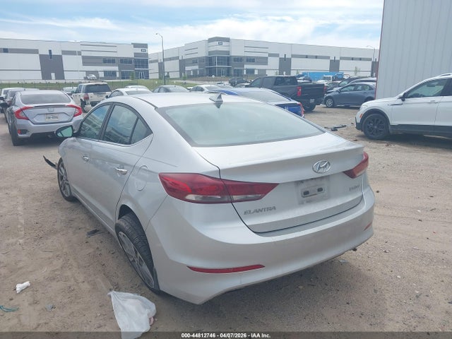 2017 Hyundai Elantra Limited მანქანა იყიდება აუქციონზე, vin: KMHD84LF5HU284601, აუქციონის ნომერი: 44812746