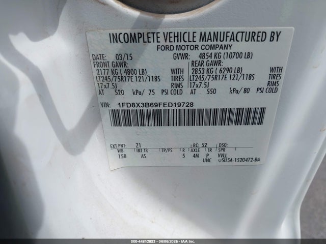 2015 FORD F-350 1FD8X3B69FED19728 Photo 8