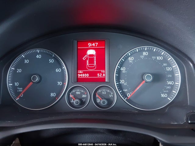44812845 :رقم المزاد ، WVWFA71F99V021397 vin ، 2009 Volkswagen Eos Lux مزاد بيع