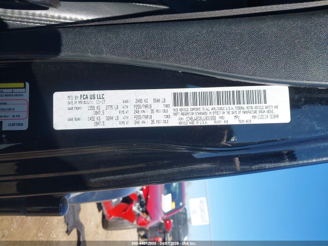 Aukcja sprzedaży 2018 Jeep Wrangler Jk Unlimited Altitude 4x4, vin: 1C4BJWEG9JL831656, numer aukcji: 44812988