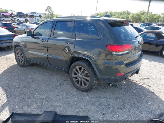 2017 Jeep Grand Cherokee Limited 75th Anniversary Edition 4x4 მანქანა იყიდება აუქციონზე, vin: 1C4RJFBG5HC613534, აუქციონის ნომერი: 44813051