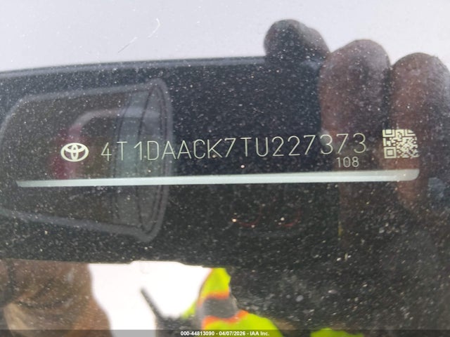 4T1DAACK7TU227373 Toyota CAMRY XSE