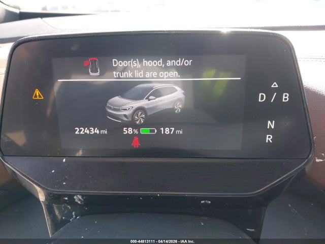 2024 Volkswagen Id.4 Awd Pro მანქანა იყიდება აუქციონზე, vin: 1V2DSPE82RC002376, აუქციონის ნომერი: 44813111
