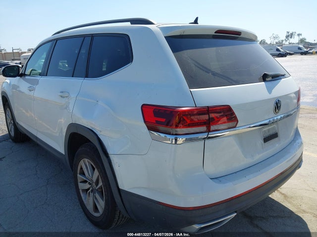 44813227 :رقم المزاد ، 1V2AP2CA3MC501628 vin ، 2021 Volkswagen Atlas 2.0t S مزاد بيع
