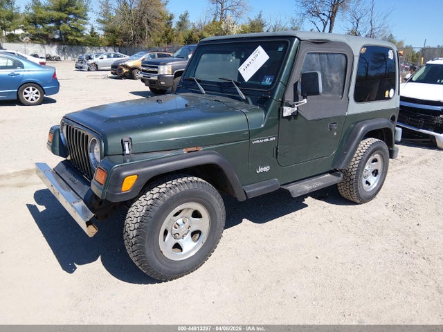 1998 Jeep Wrangler Se მანქანა იყიდება აუქციონზე, vin: 1J4FY29PXWP713500, აუქციონის ნომერი: 44813297