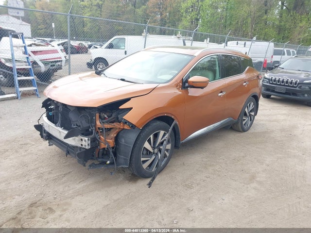 44813360 :رقم المزاد ، 5N1AZ2MH7GN101311 vin ، 2016 Nissan Murano Platinum مزاد بيع