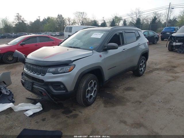 Продажа на аукционе авто 2022 Jeep Compass Trailhawk 4x4, vin: 3C4NJDDB1NT102908, номер лота: 44813387