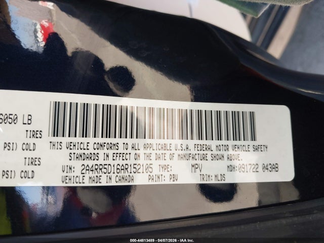 2010 CHRYSLER TOWN & COUNTRY 2A4RR5D16AR152105 Photo 8