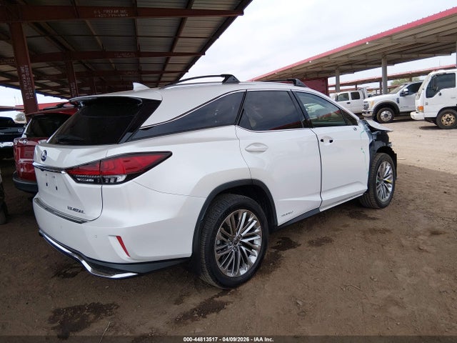 44813517 :رقم المزاد ، JTJJGKFA2N2024031 vin ، 2022 Lexus Rx 450hl Luxury مزاد بيع