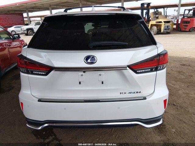 44813517 :رقم المزاد ، JTJJGKFA2N2024031 vin ، 2022 Lexus Rx 450hl Luxury مزاد بيع