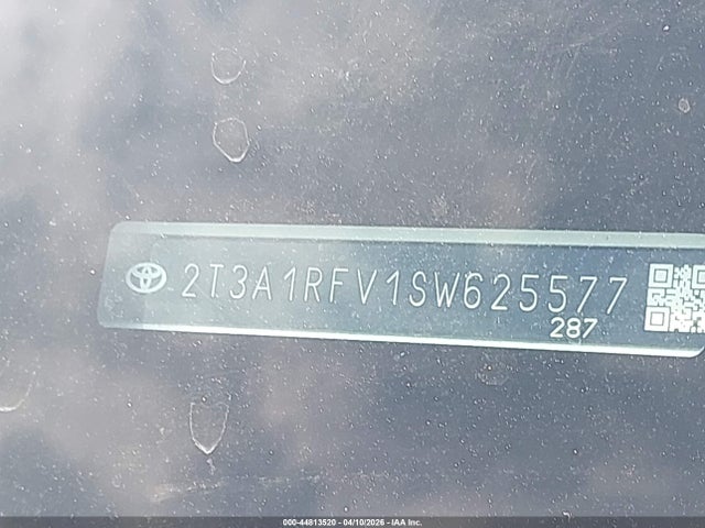 2T3A1RFV1SW625577 Toyota Rav4 Xle Premium