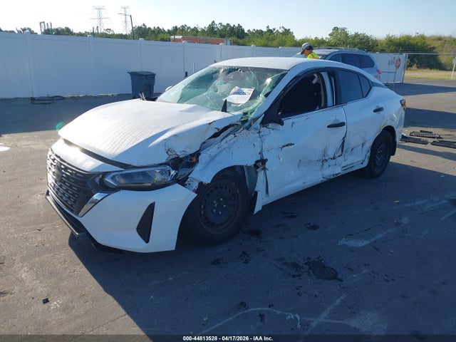 44813528 :رقم المزاد ، 3N1AB8BV4RY205123 vin ، 2024 Nissan Sentra S Xtronic Cvt مزاد بيع