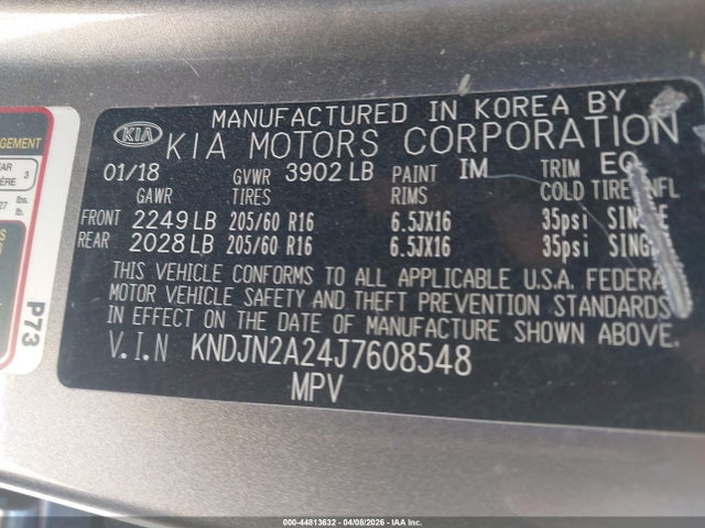 KIA Soul 2018 KNDJN2A24J7608548 Image 9