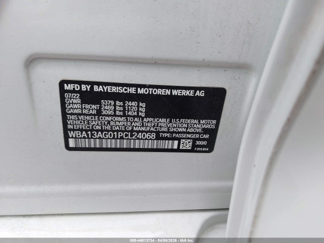WBA13AG01PCL24068 BMW 530e