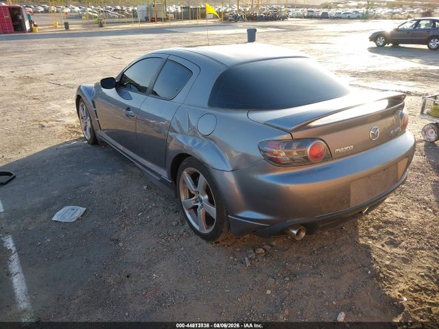 44813738 :رقم المزاد ، JM1FE173340126845 vin ، 2004 Mazda Rx-8 6 Speed Manual مزاد بيع