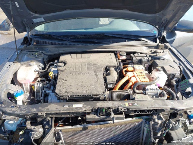 KMHLM4DJ0RU119521 Hyundai Elantra Hybrid Blue