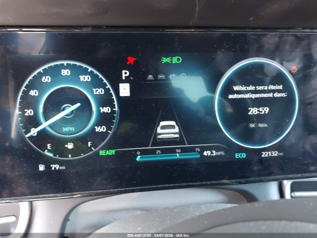KMHLM4DJ0RU119521 Hyundai Elantra Hybrid Blue