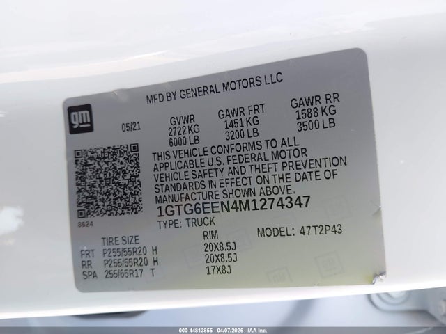1GTG6EEN4M1274347 GMC Canyon 4wd Short Box Denali