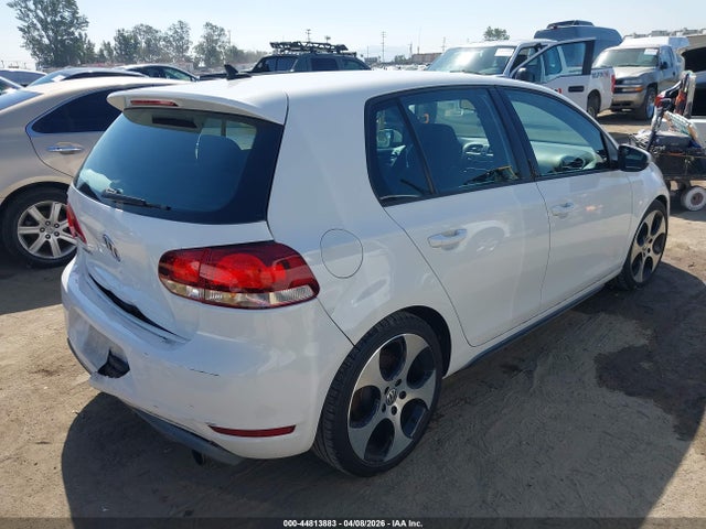 44813883 :رقم المزاد ، WVWHD7AJ0CW124178 vin ، 2012 Volkswagen Gti 4-door مزاد بيع
