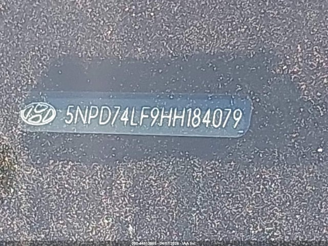 Hyundai ELANTRA SE 2017 5NPD74LF9HH184079 Image 9