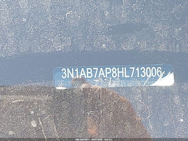 44814071 :رقم المزاد ، 3N1AB7AP8HL713006 vin ، 2017 Nissan Sentra Sv مزاد بيع