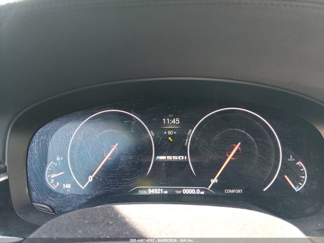 2019 Bmw M550i Xdrive მანქანა იყიდება აუქციონზე, vin: WBAJB9C51KB288013, აუქციონის ნომერი: 44814092
