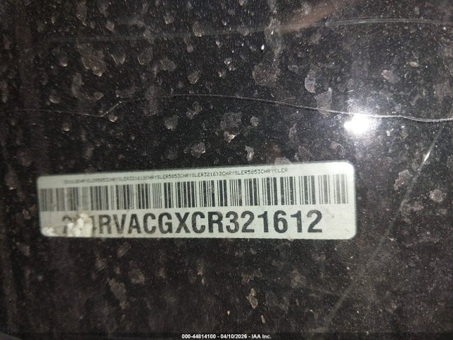 Продажа на аукционе авто 2012 Volkswagen Routan Sel, vin: 2C4RVACGXCR321612, номер лота: 44814100
