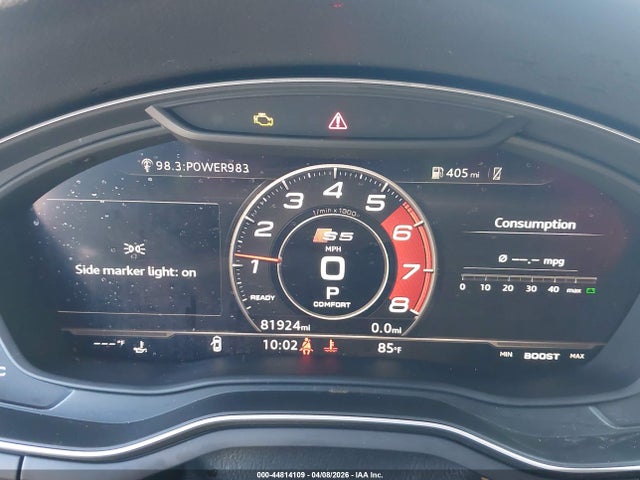 Aukcja sprzedaży 2019 Audi S5 3.0t Premium, vin: WAUB4CF57KA090629, numer aukcji: 44814109