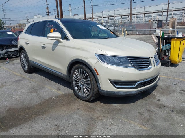 Продажа на аукционе авто 2016 Lincoln Mkx Reserve, vin: 2LMTJ6LP3GBL45456, номер лота: 44814147