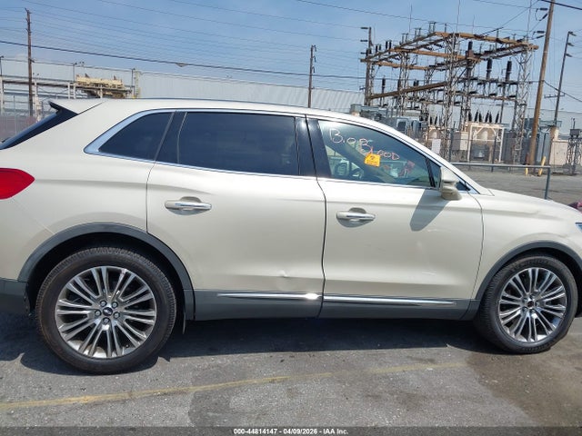 44814147 :رقم المزاد ، 2LMTJ6LP3GBL45456 vin ، 2016 Lincoln Mkx Reserve مزاد بيع