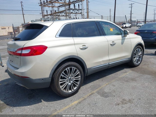 44814147 :رقم المزاد ، 2LMTJ6LP3GBL45456 vin ، 2016 Lincoln Mkx Reserve مزاد بيع