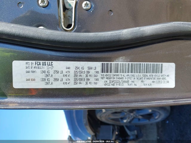 2018 DODGE JOURNEY 3C4PDDGG9JT209495 Photo 8