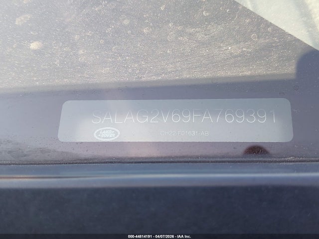Land Rover LR4 2015 SALAG2V69FA769391 Image 9