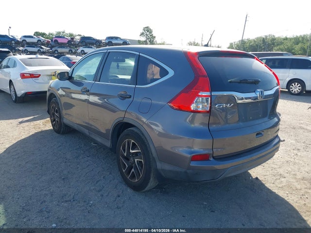 44814195 :رقم المزاد ، 2HKRM3H45GH534516 vin ، 2016 Honda Cr-v Se مزاد بيع