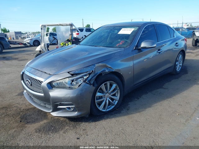 2015 Infiniti Q50 Premium მანქანა იყიდება აუქციონზე, vin: JN1BV7AP2FM350779, აუქციონის ნომერი: 44814342