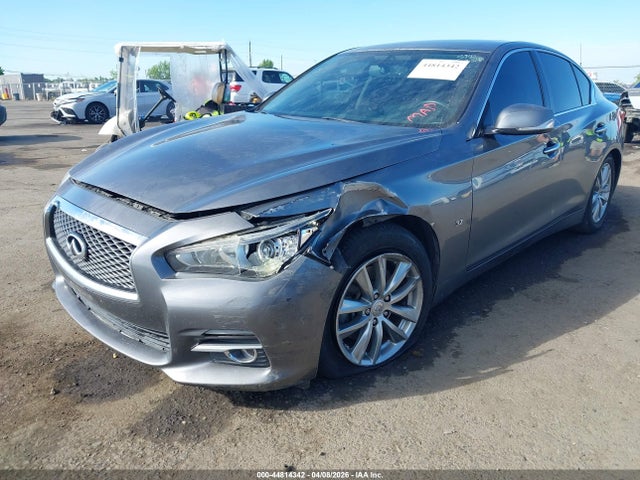 2015 Infiniti Q50 Premium მანქანა იყიდება აუქციონზე, vin: JN1BV7AP2FM350779, აუქციონის ნომერი: 44814342
