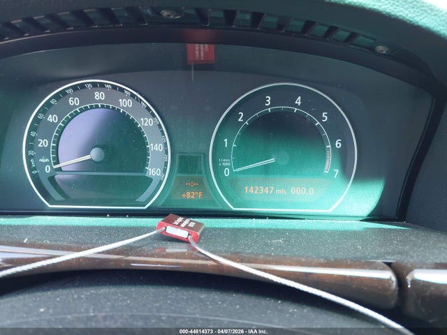 44814373 :رقم المزاد ، WBAHL83546DT02342 vin ، 2006 Bmw 750i مزاد بيع
