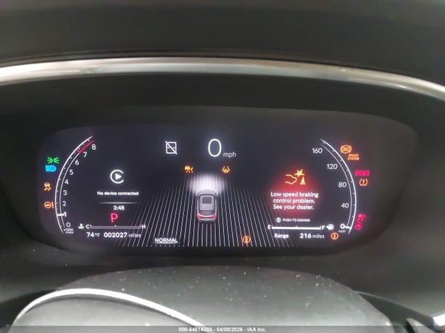 44814385 :رقم المزاد ، 5J8YE1H80TL015431 vin ، 2026 Acura Mdx Advance Package مزاد بيع