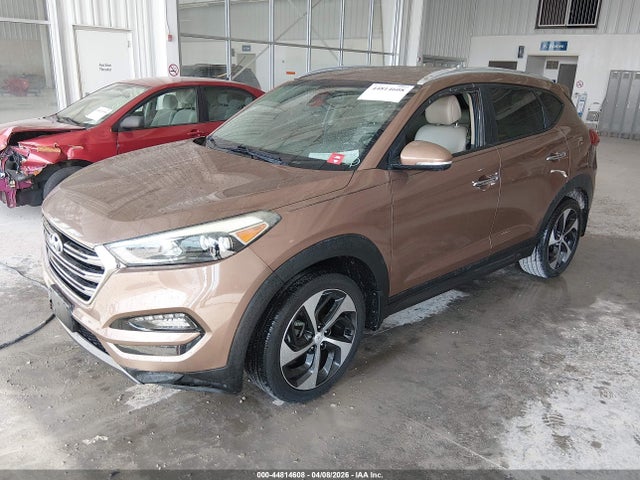 2016 Hyundai Tucson Limited მანქანა იყიდება აუქციონზე, vin: KM8J33A20GU055527, აუქციონის ნომერი: 44814608