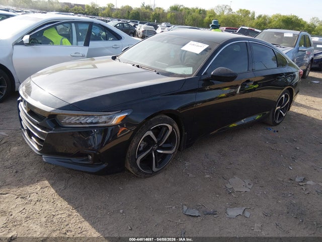 44814697 :رقم المزاد ، 1HGCV1F38NA076638 vin ، 2022 Honda Accord Sport مزاد بيع