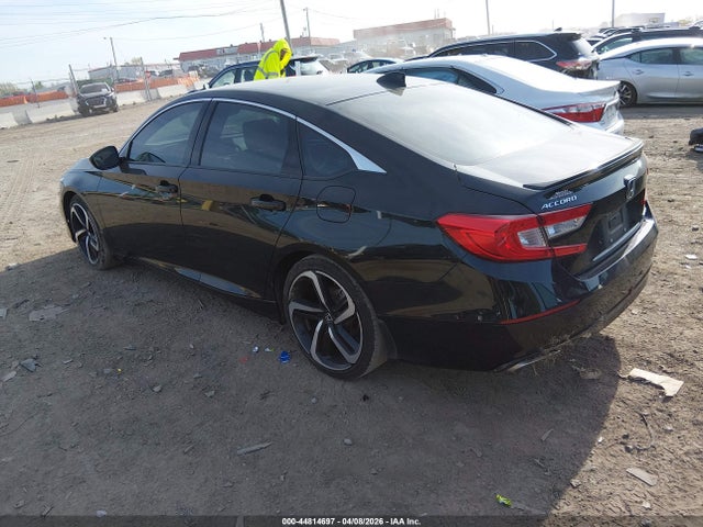 44814697 :رقم المزاد ، 1HGCV1F38NA076638 vin ، 2022 Honda Accord Sport مزاد بيع
