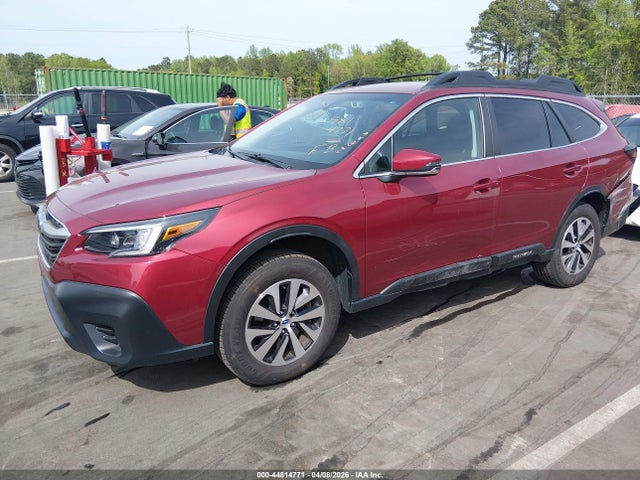 44814771 :رقم المزاد ، 4S4BTADC5M3191103 vin ، 2021 Subaru Outback Premium مزاد بيع